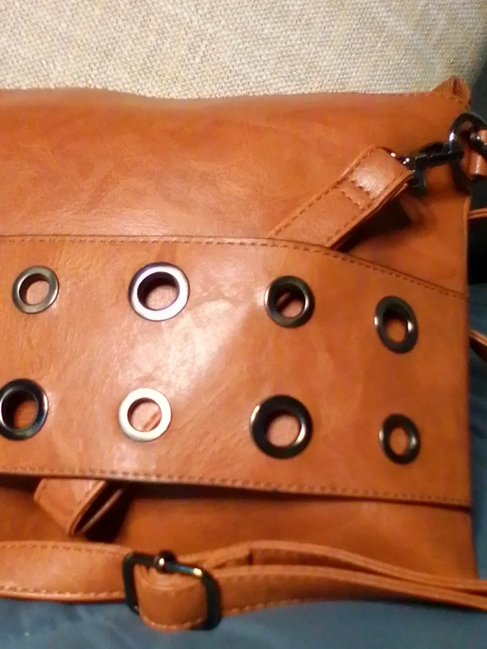 Vintage Clutch Leather Crossbody